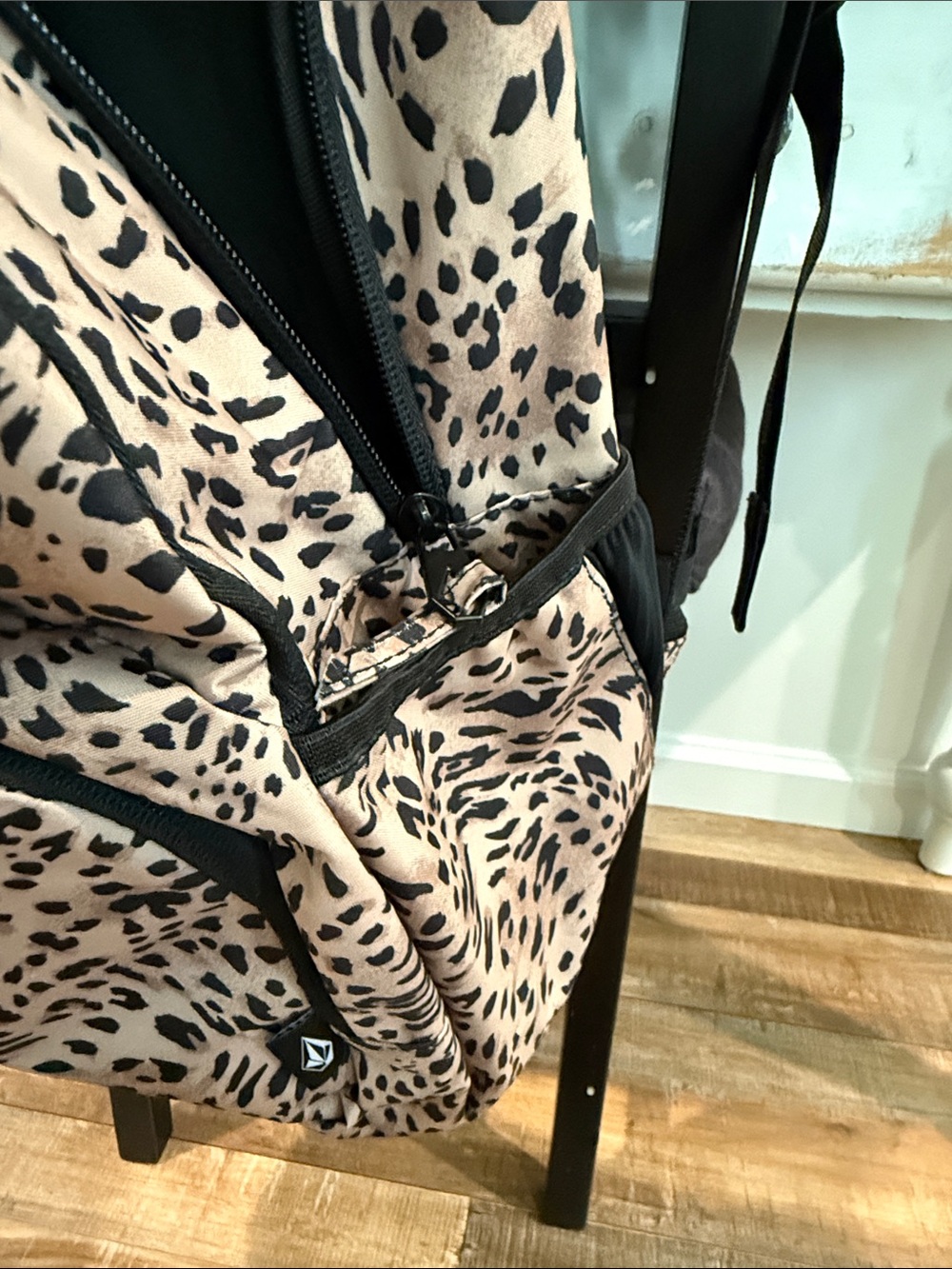 Volcom Leopard-Print Backpack - Picture 8 of 9